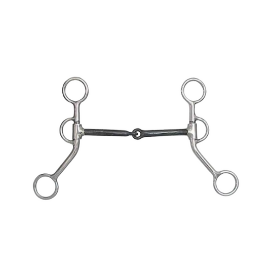 HYX - SS/BS Short Shank Snaffle Bit – BS Mundstück - 5´´ - 25255