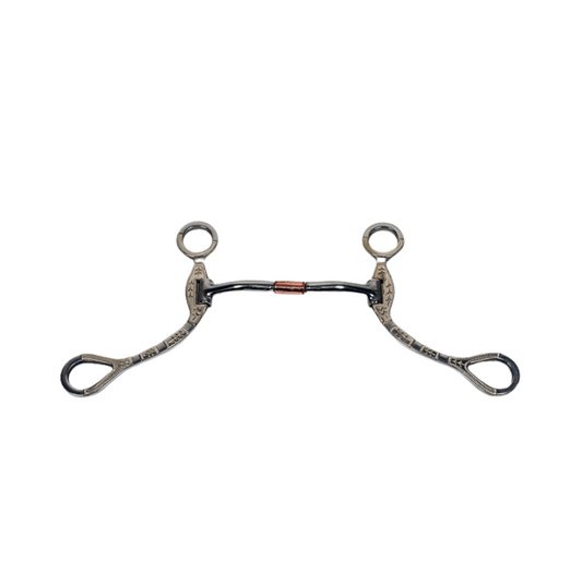 B. Allen Shanked Bit - Kupferrolle - Show Ausführung - 5 '' oder 5,5 '' Breite