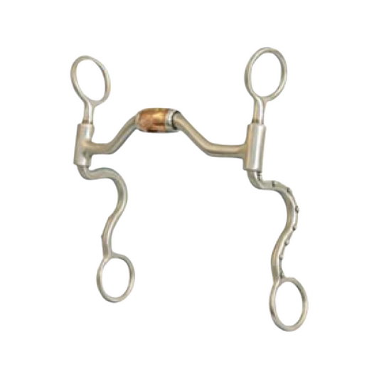 FG Show Bit - Brushed Short Low Port Hinged Futurity #UW609F 02 SSBR005