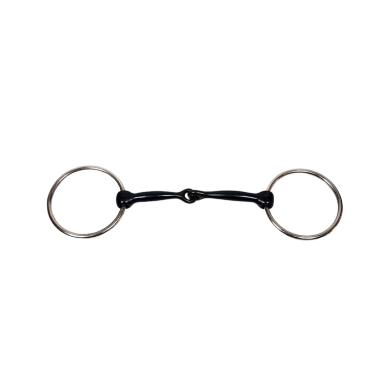 Ring Snaffle Bit - SS Ringe - BS Mundstück - 5 '' oder 5,5 ''