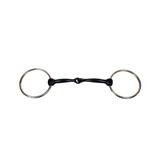 Ring Snaffle Bit - SS Ringe - BS Mundstück - 5 '' oder 5,5 ''