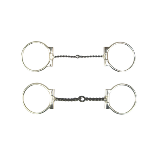SS Twisted Wire D - Ring Snaffle Bit - DICK oder DÜNN