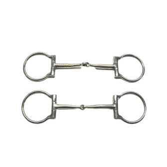 SS D-Ring Snaffle - Copper Inlay - 5 '' oder 5,5 '' Breite (255740)