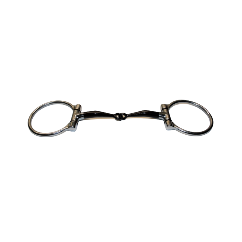 H.L. SS / BS D-Ring Snaffle Bit - 5 '' od. 5,5 ''