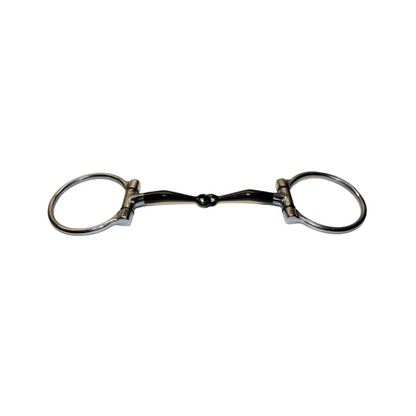 H.L. SS / BS D-Ring Snaffle Bit - 5 '' od. 5,5 ''