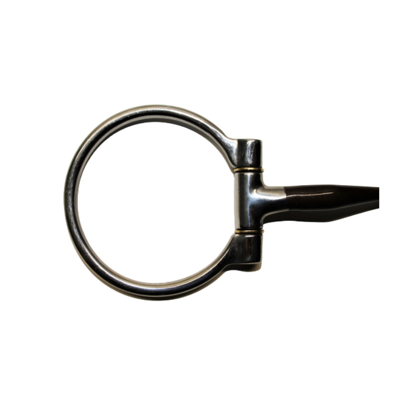 H.L. SS / BS D-Ring Snaffle Bit - 5 '' od. 5,5 ''