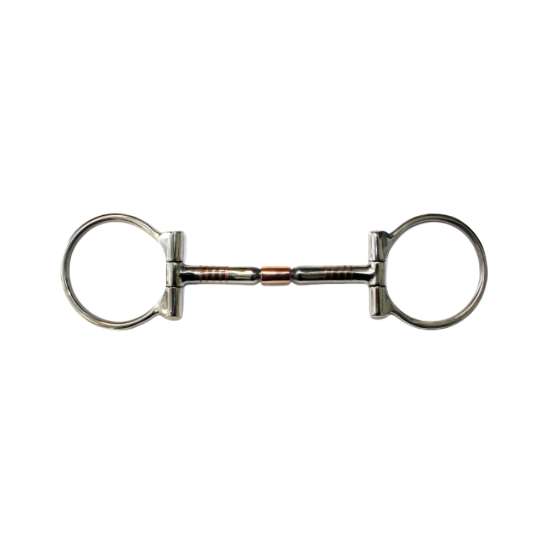 "KS" SS B. Allen D-Ring Snaffle – Copper Roller – 5´´ & 5,5´´ (20443)