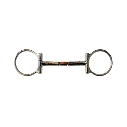 "KS" SS B. Allen D-Ring Snaffle – Copper Roller – 5´´ & 5,5´´ (20443)