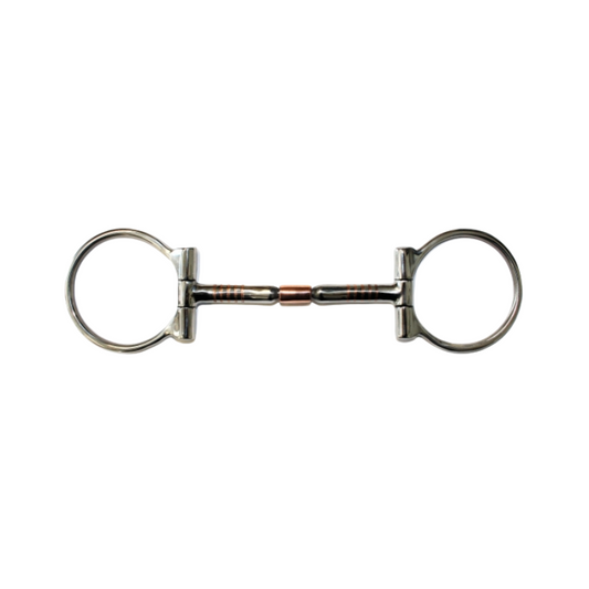 "KS" SS B. Allen D-Ring Snaffle – Copper Roller – 5´´ & 5,5´´ (20443)