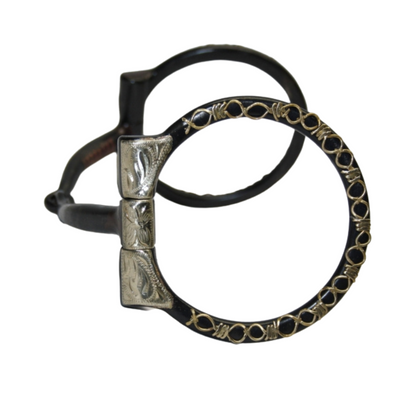 HYX Show Snaffle – D-Ring – 5´´ - 2554861K