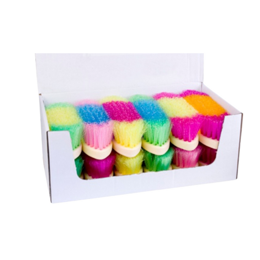 Putzbürste - RAINBOW - 21cm - Lieferung gemischt je nach Verfügbarkeit