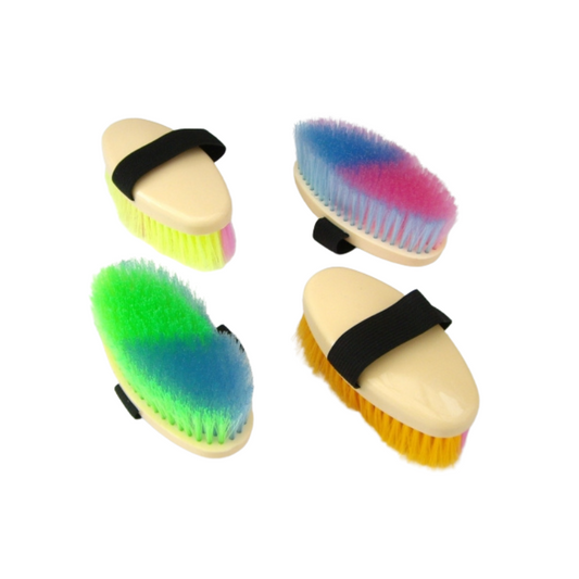 Putzbürste - Two Tone / NEON Body Brush - 14cm