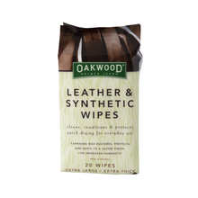 "Oakwood" Leder Reinings - & Pflegetücher - Inhalt: 20 Stück