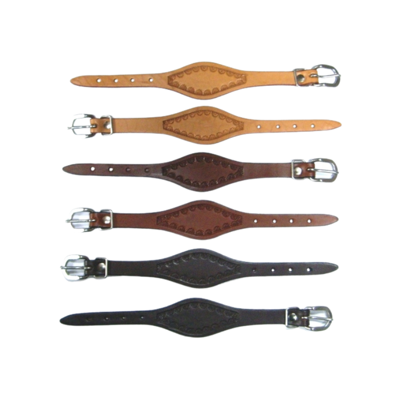 Hobble Strap´s - US Leder – Punziert - WX-7016 - Paarweise