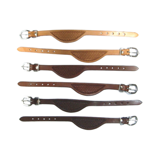 Hobble Strap´s - US Leder – Punziert - WX-7002 - Paarweise