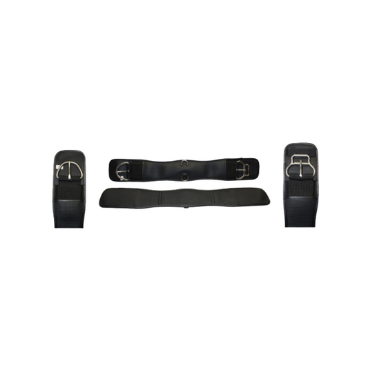 Waffle Neopren Gurt mit Gel Einlage - anatomisch geformt - ROLLER BUCKLE - Größe 28" bis 34"
