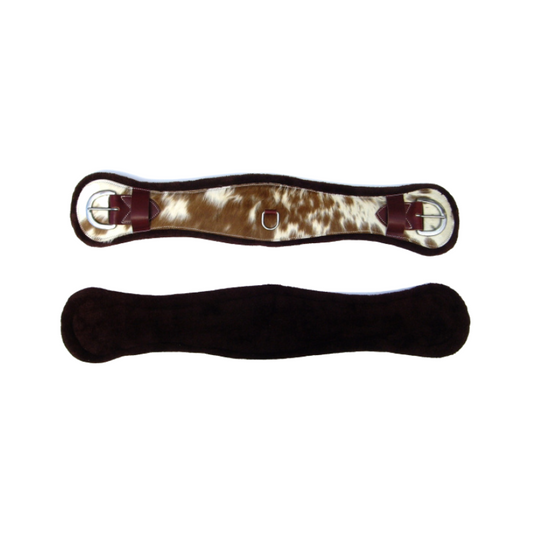 "SN Tack" - Sattelgurt - Fleece - Cowhide - Länge: 30´´