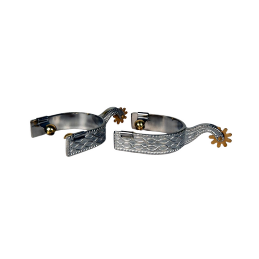 GS Sporen - German Silver - Typ 1