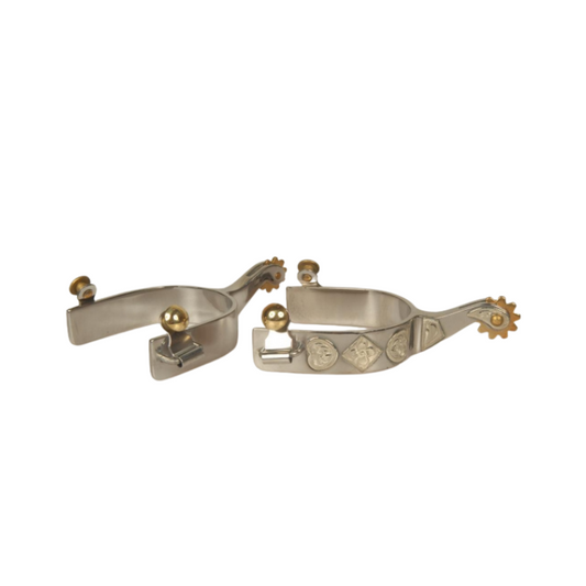 GS Sporen - German Silver - Typ 6