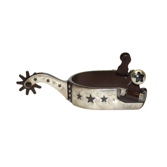 "KS" Antigue Show Spurs – STARS (382360BR)