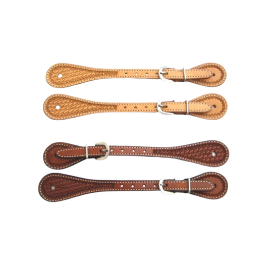 Sporenriemen - US Leder - Hell od. Mittel - AD-151
