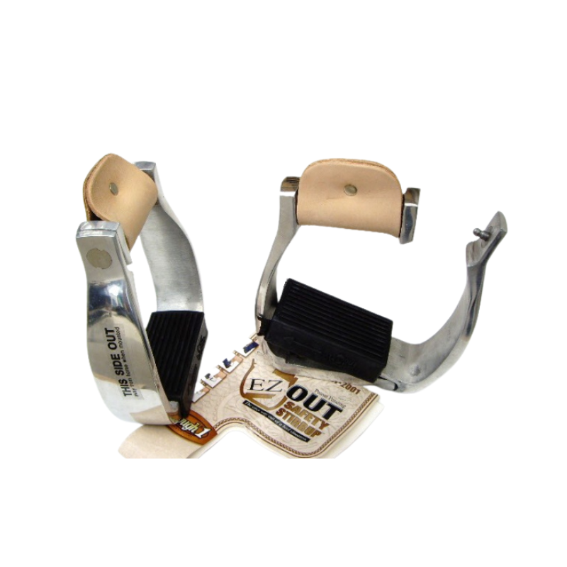 Sicherheits Alu Steigbügel - mit seitlicher Notöffnung