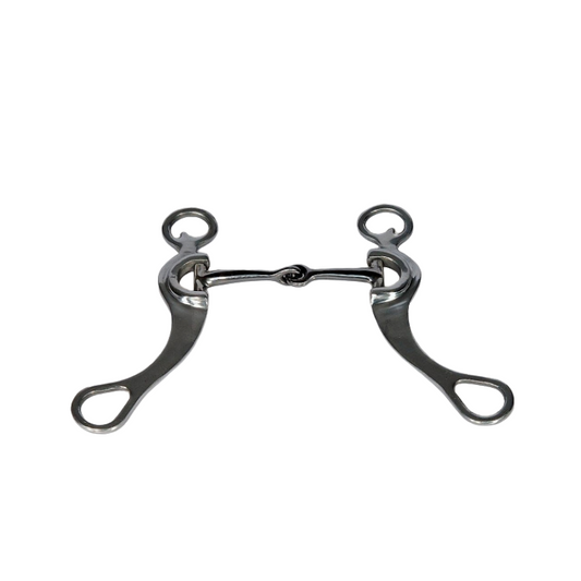 FG Alu Shank Snaffle Bit - Copper Inlay #261130