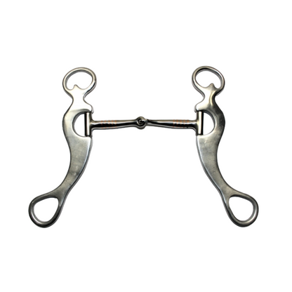 "KS" Alu Shank Snaffle Bit - (283820)