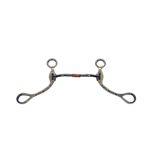 B. Allen Shanked Bit - Kupferrolle - Show Ausführung - 5 '' oder 5,5 '' Breite