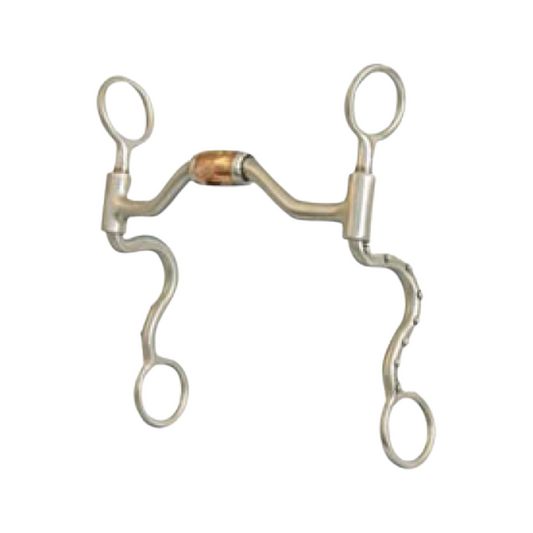 FG Show Bit - Brushed Short Low Port Hinged Futurity #UW609F 02 SSBR005