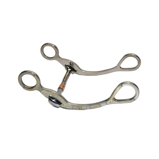 "KS" SS B. Allen Shank Bit – Copper Roller – Show - 5 '' od. 5,5 '' (25114)