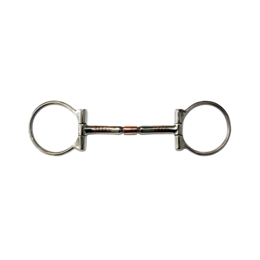"KS" SS B. Allen D-Ring Snaffle – Copper Roller – 5´´ & 5,5´´ (20443)