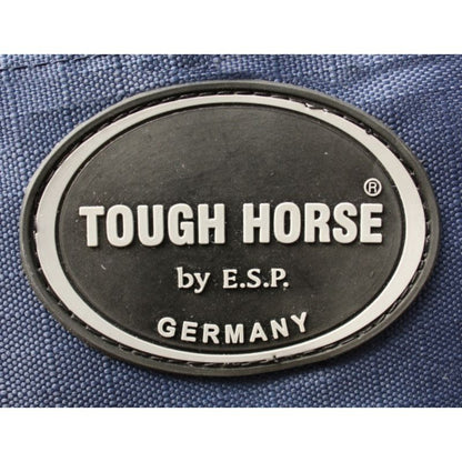"TOUGH HORSE" - Regen Winterdecke - HALF NECK - 150gr. - 1200D - NAVY - Größen 74´´(125cm) bis 80´´ (155cm)
