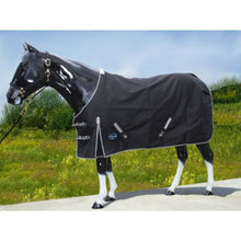 "TOUGH HORSE" - Regendecke - 1200D - SCHWARZ - 76" & 78"