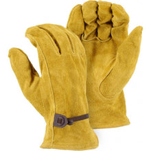 "Majestic" Split Camel Leather Hide Glove – #1512RK