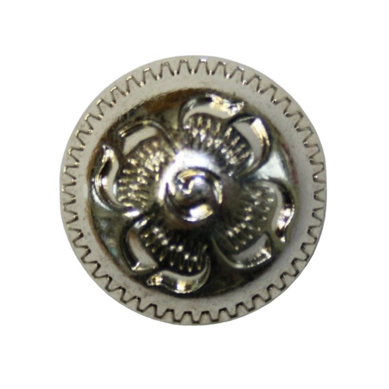 Silver Concho Number Set (4 Stück) - #11-012