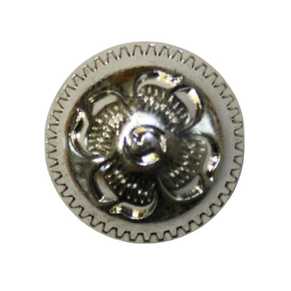 Silver Concho Number Set (4 Stück) - #11-012