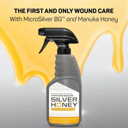 ABSORBINE - "Silver Honey" Rapid Wound Repair Spray Gel - 236ml