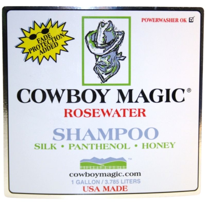 Cowboy Magic Rosewater Shampoo - 3,8ltr. - GALLONE