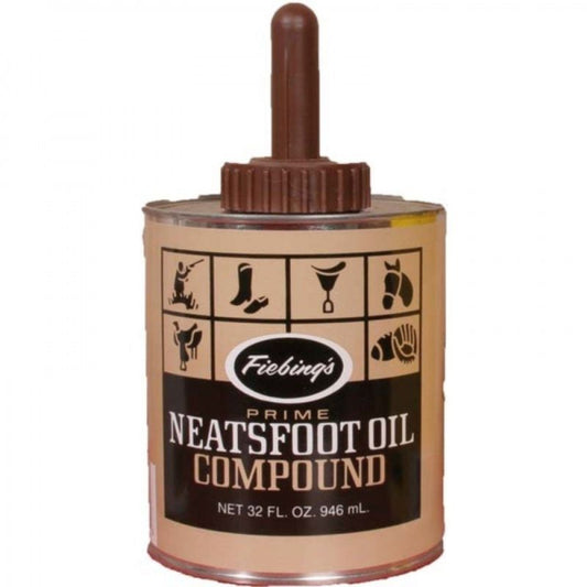 Fiebing's Prime Neatsfoot Oil - Compound – 32oz. / 946ml - mit Applikator