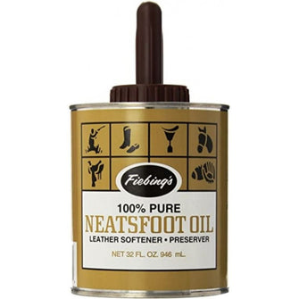 "Fiebings" Pure Neatsfoot Oil – 32oz. / 946ml - mit Applikator