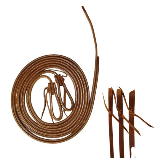 EE Tack Harness Zügel - US Leder - 5/8 ''