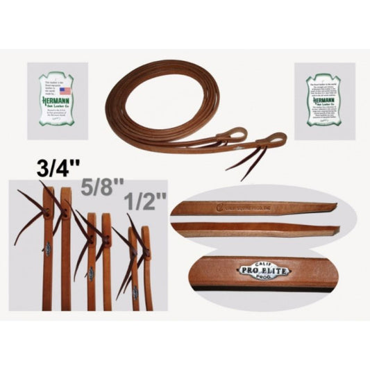 "California Pro Elite Series" - Premium Harness Zügel - dicke Enden - tack24