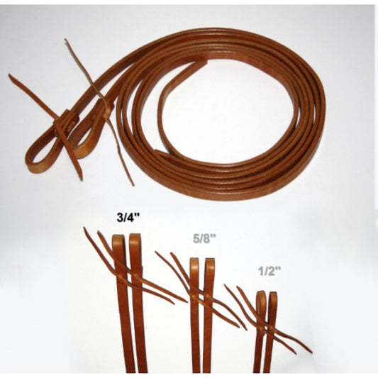 EE Tack Herman Oak Harness Leder Zügel - 3/4 '' - 19mm - ca. 8 ft. / 240cm lang