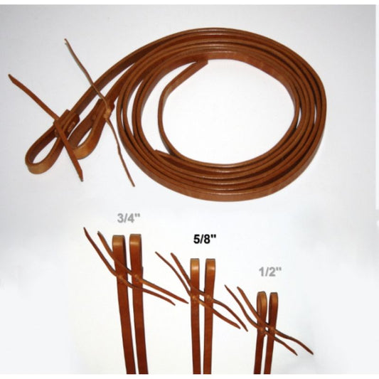 EE Tack Herman Oak Harness Leder Zügel - 5/8 '' - 16mm - ca. 8 ft. / 240cm lang
