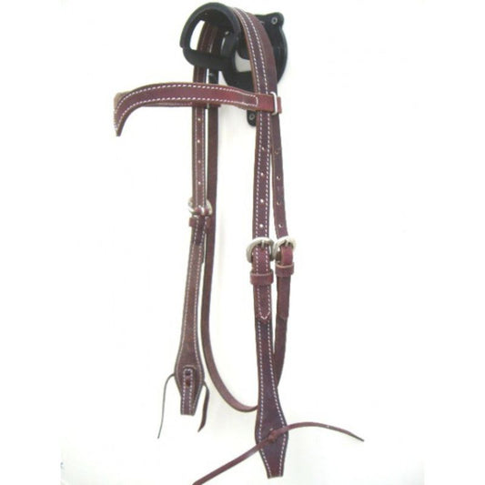 EE Tack Kopfstück - Latigo Stitched - V-Stirnband