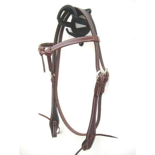EE Tack Kopfstück - Latigo Stitched - Futurity-Stirnband