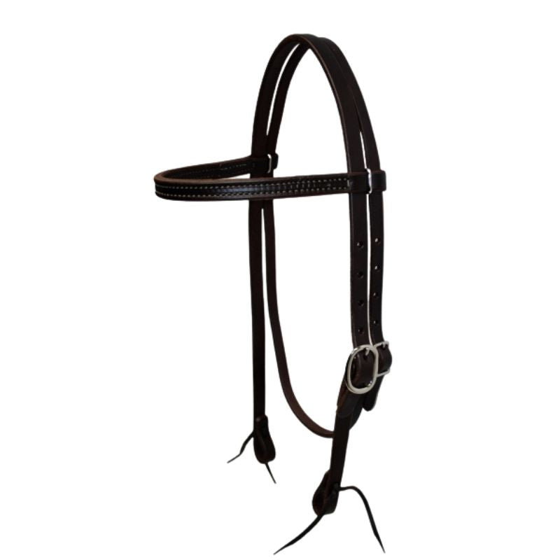 "BCL" Kopfstück Stirnband - Oiled - Stitched - NP Hardware - tack24