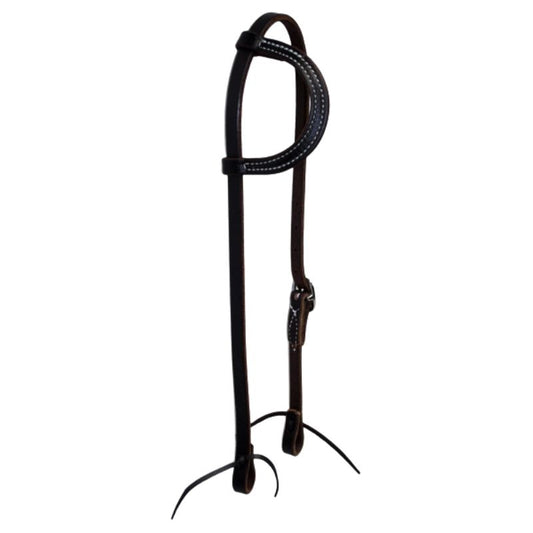 "BCL" Kopfstück Einohr - Oiled - Stitched - NP Hardware - tack24