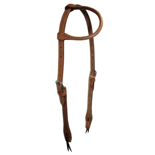 EE Tack Einohr Kopfstück - Herman Oak Leather - L-132